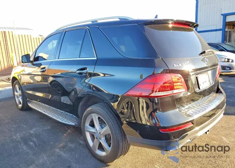 2017 Mercedes-Benz Gle 350 from USA, damaged, VIN 4JGDA5JB7HA877551